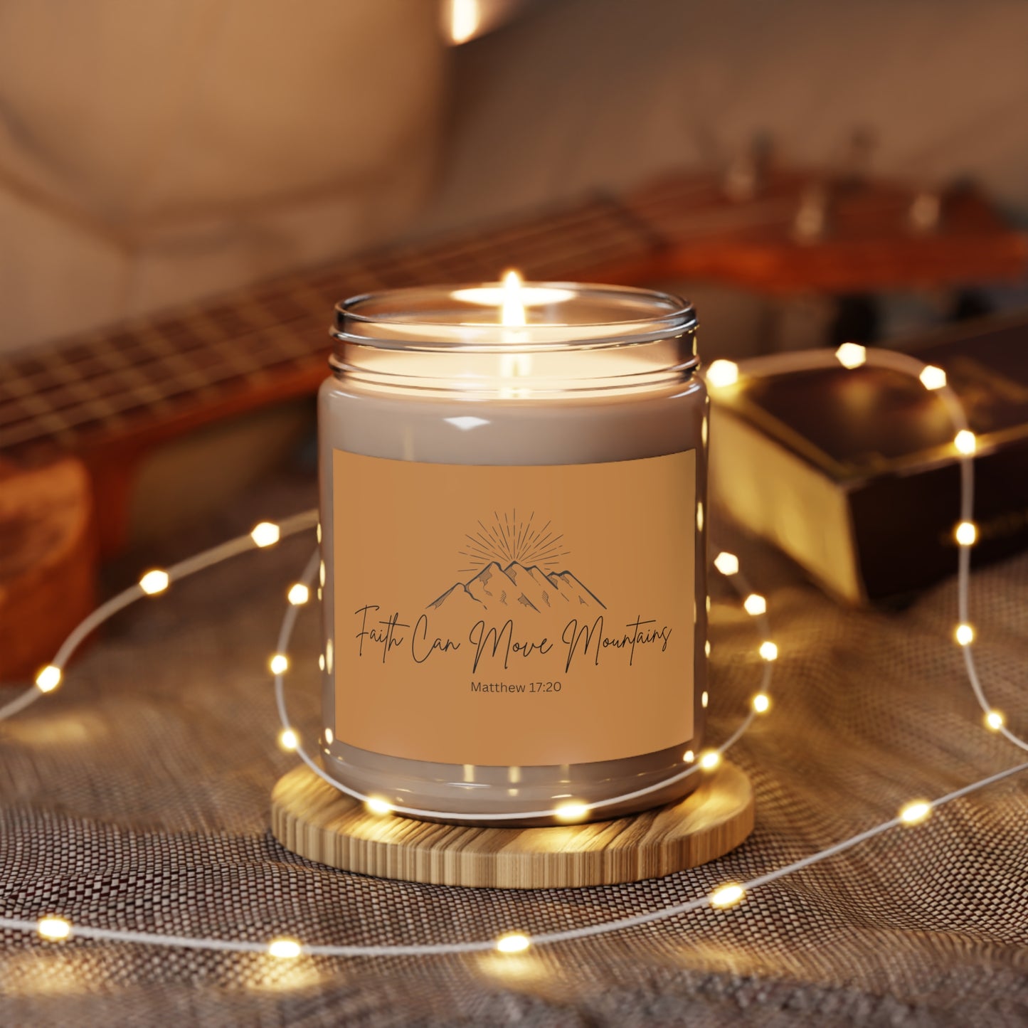 FAITH CAN MOVE MOUNTAINS Candles, 9oz
